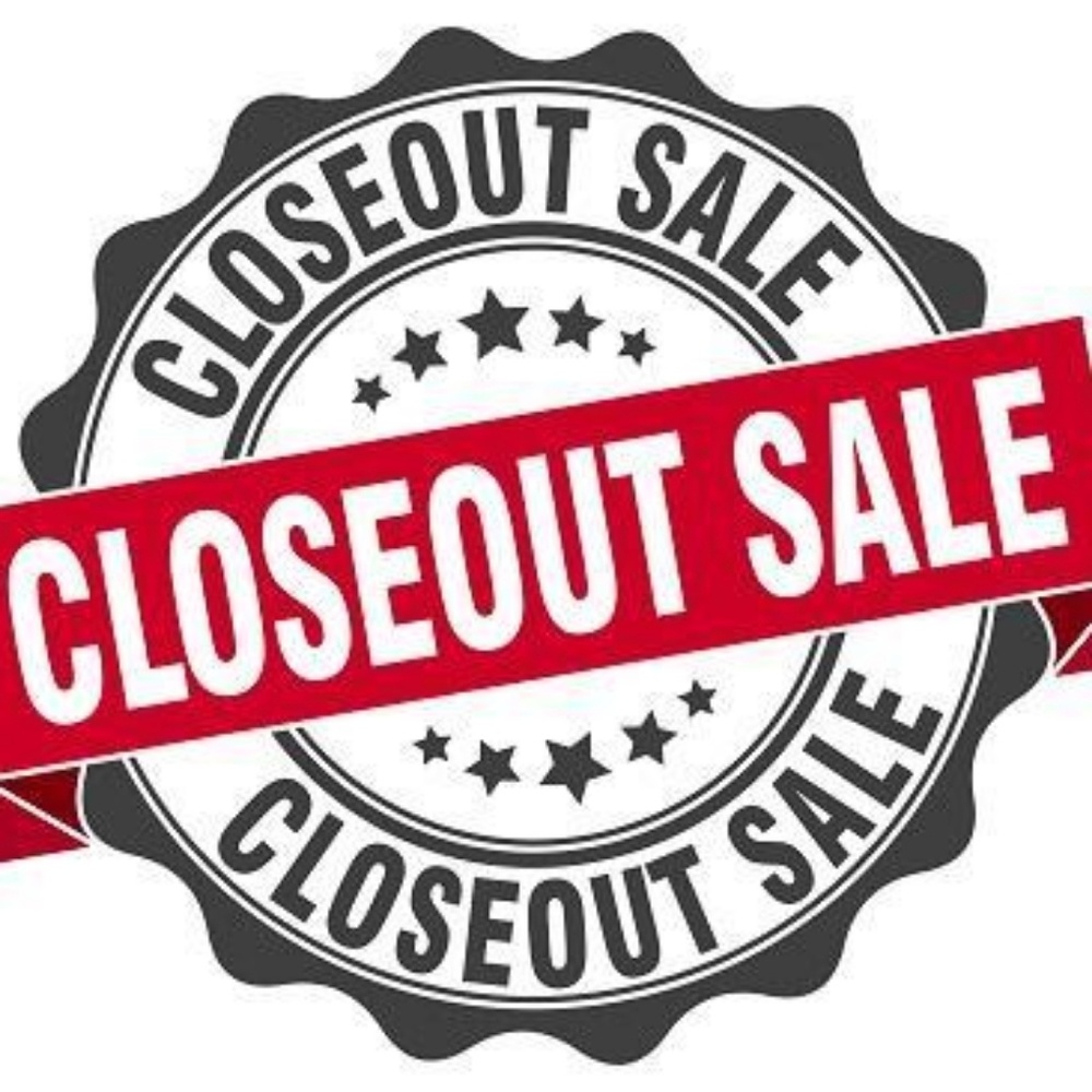 Close out sale!!! Closing my store on sunday